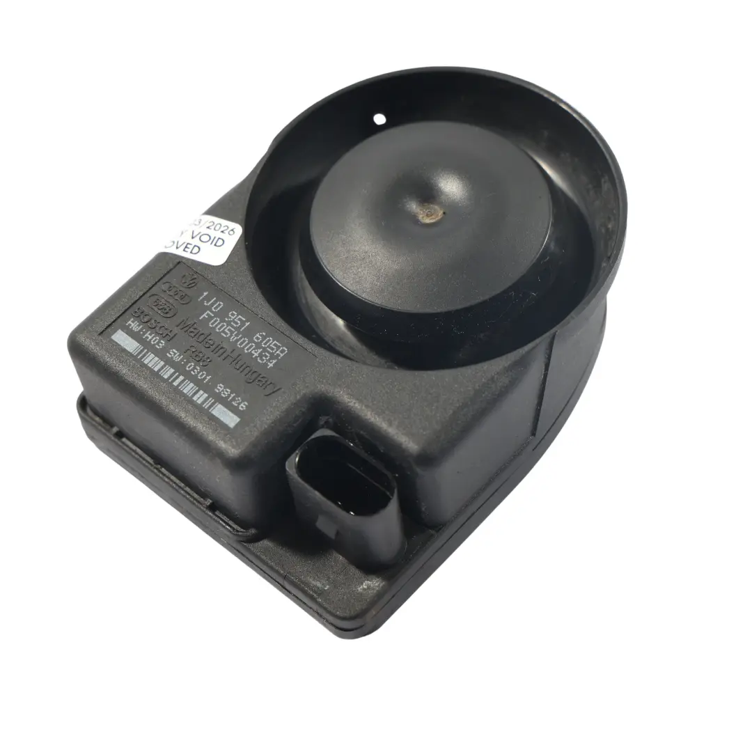 Volkswagen Transporter T5 Sistema Alarma Sirena Anti Robo - SKU 1J0951605A-1 - Número de pieza 1J0951605A