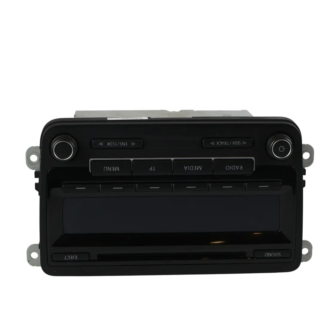 VW Volkswagen Jetta Mk6 Radio Con Reproductor CD Multimedia - SKU 1K0035186AS - Número de pieza 1K0035186AS