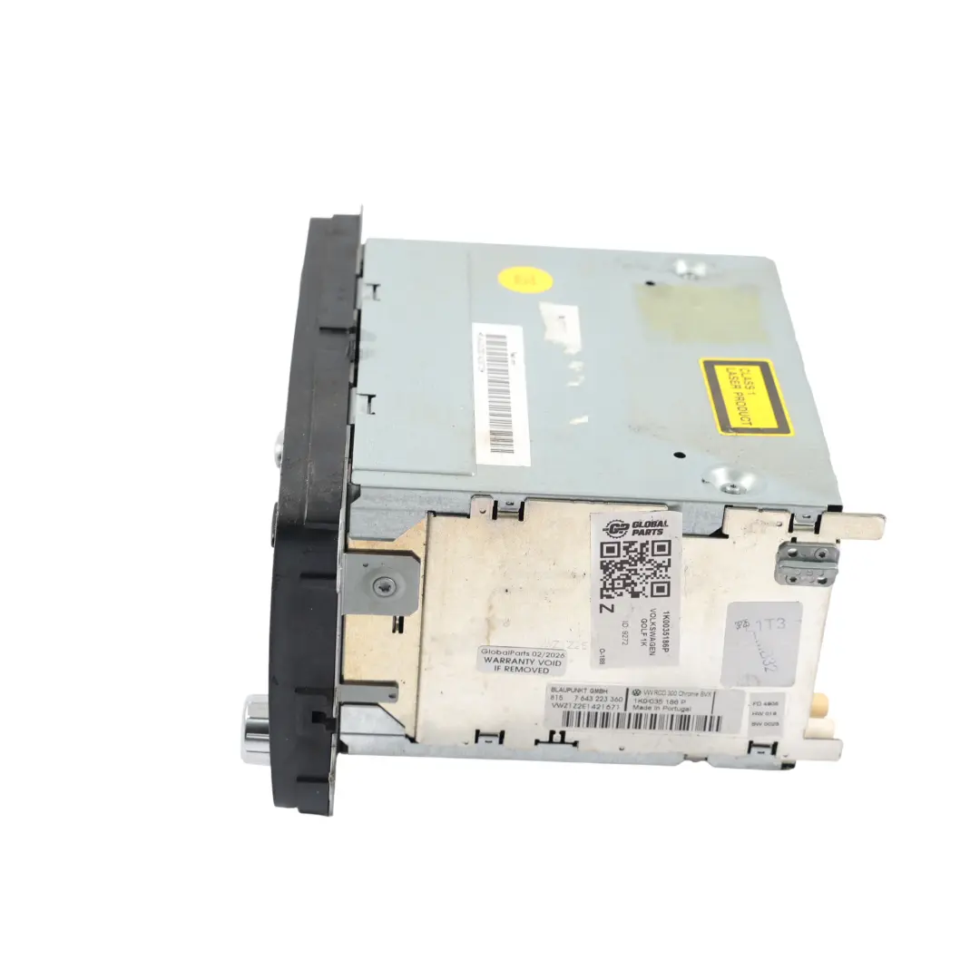 Mk5 Passat B6 Autoradio CD Multimédia pour VW Volkswagen Golf à propos du numéro de pièce 1K0035186P VW Volkswagen Golf Mk5 Passat B6 Autoradio CD Multimédia - SKU 1K0035186P - Numéro de pièce 1K0035186P