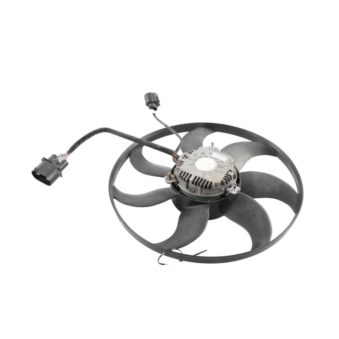 Radiator Fan Cooling Coolant Fan Motor to Volkswagen Audi Seat Skoda with Part number 1K0121205AD Volkswagen Audi Seat Skoda Radiator Fan Cooling Coolant Fan Motor - SKU 1K0121205AD-4 - Part number 1K0121205AD