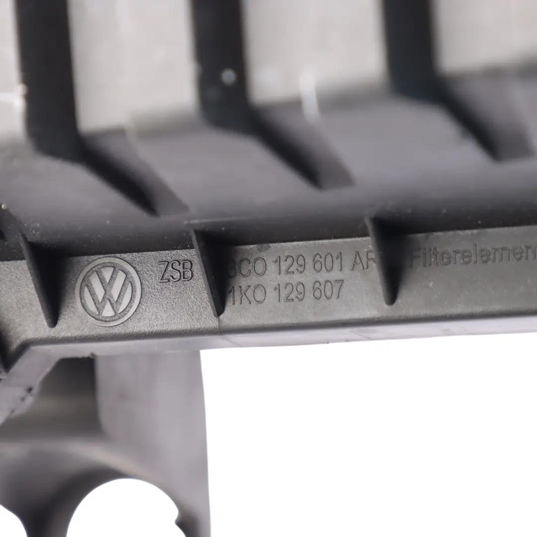 Audi A3 8P VW Passat CC Air Filter Box Covering Housing Cover - SKU 1K0129607 - Part number 1K0129607