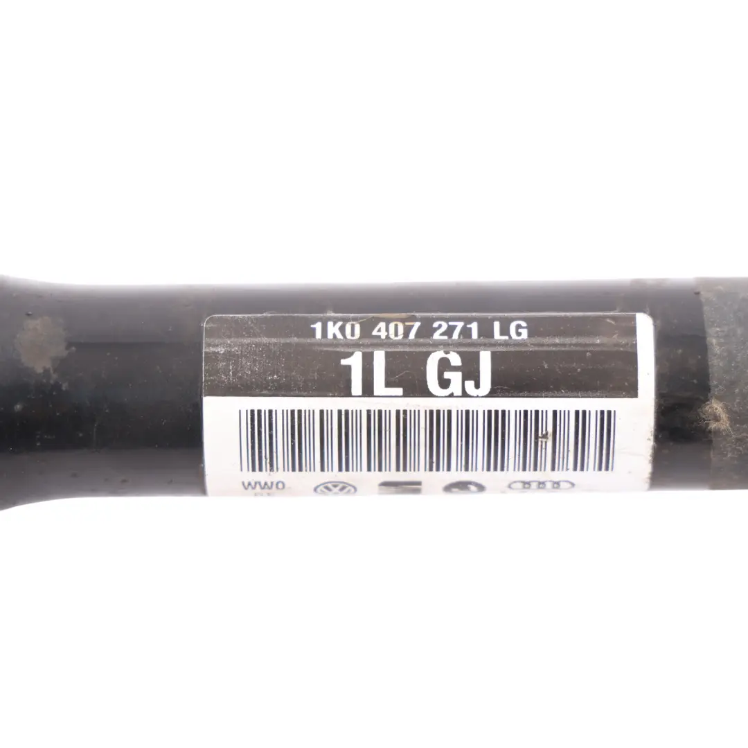 Mk3 Front Driveshaft Shaft Left N/S 2.0 TDI to Audi A3 8P VW Scirocco with Part number 1K0407271LG Audi A3 8P VW Scirocco Mk3 Front Driveshaft Shaft Left N/S 2.0 TDI - SKU 1K0407271LG - Part number 1K0407271LG