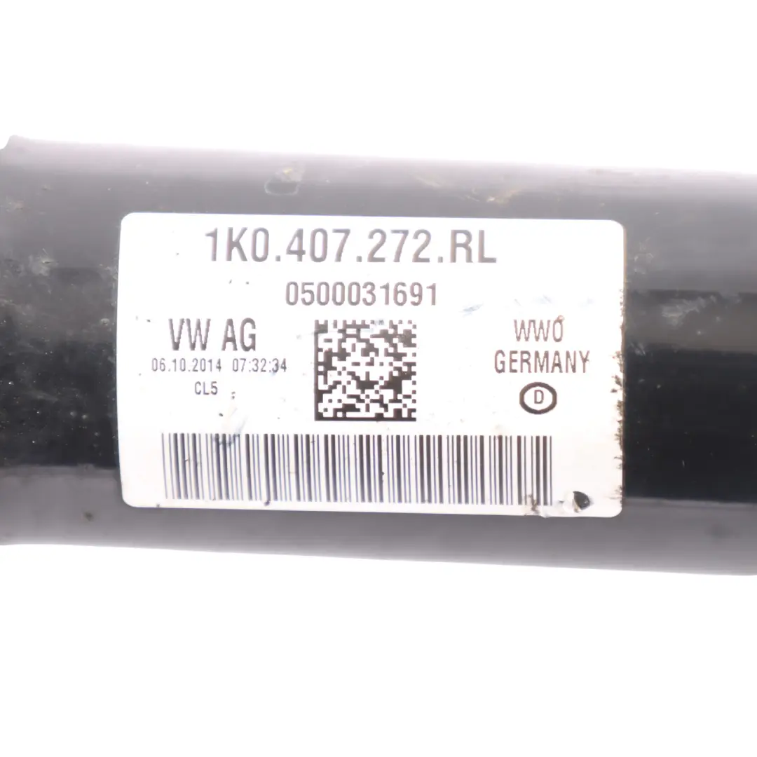 Audi A3 8P VW Golf Mk6 Skoda Octavia Mk2 Fron Driveshaft Right O/S - SKU 1K0407272RL - Part number 1K0407272RL