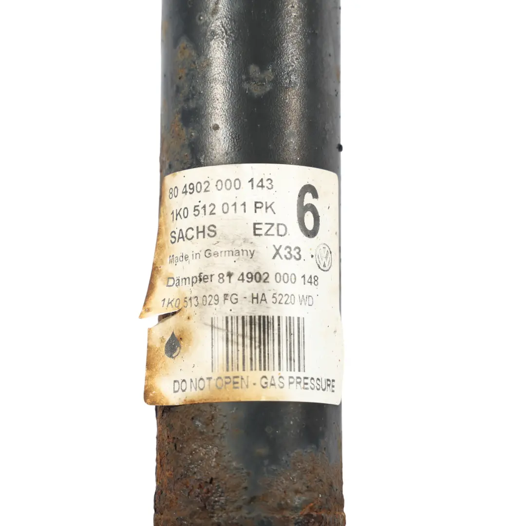 VW Golf Mk6 Scirocco Mk3 Rear Shock Absorber Strut Left N/S - SKU 1K0512011PK - Part number 1K0512011PK