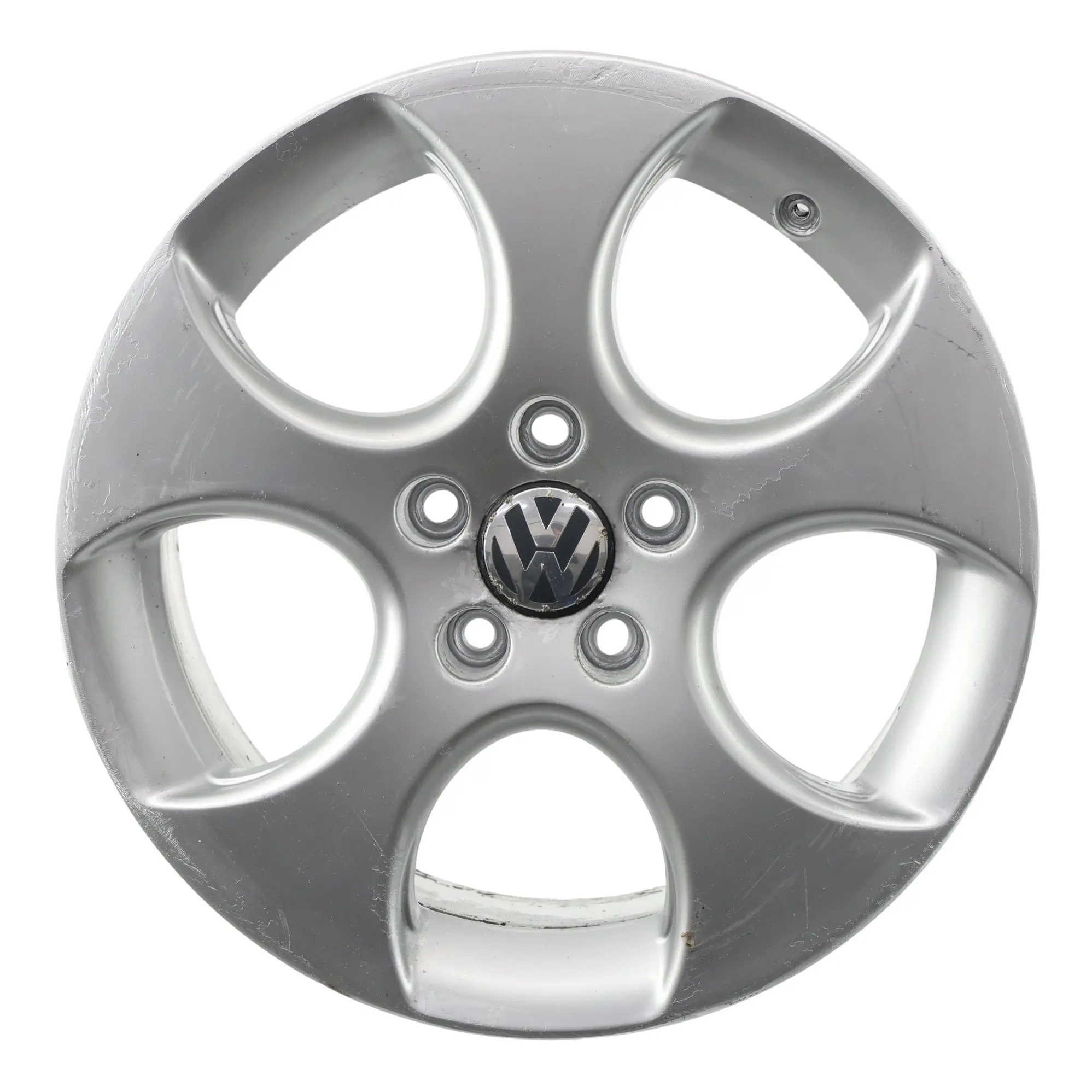 VW Volkswagen Golf Mk5 GTI Silberne Leichtmetallfelge 17" ET:51 7.5J 1K0601025AC