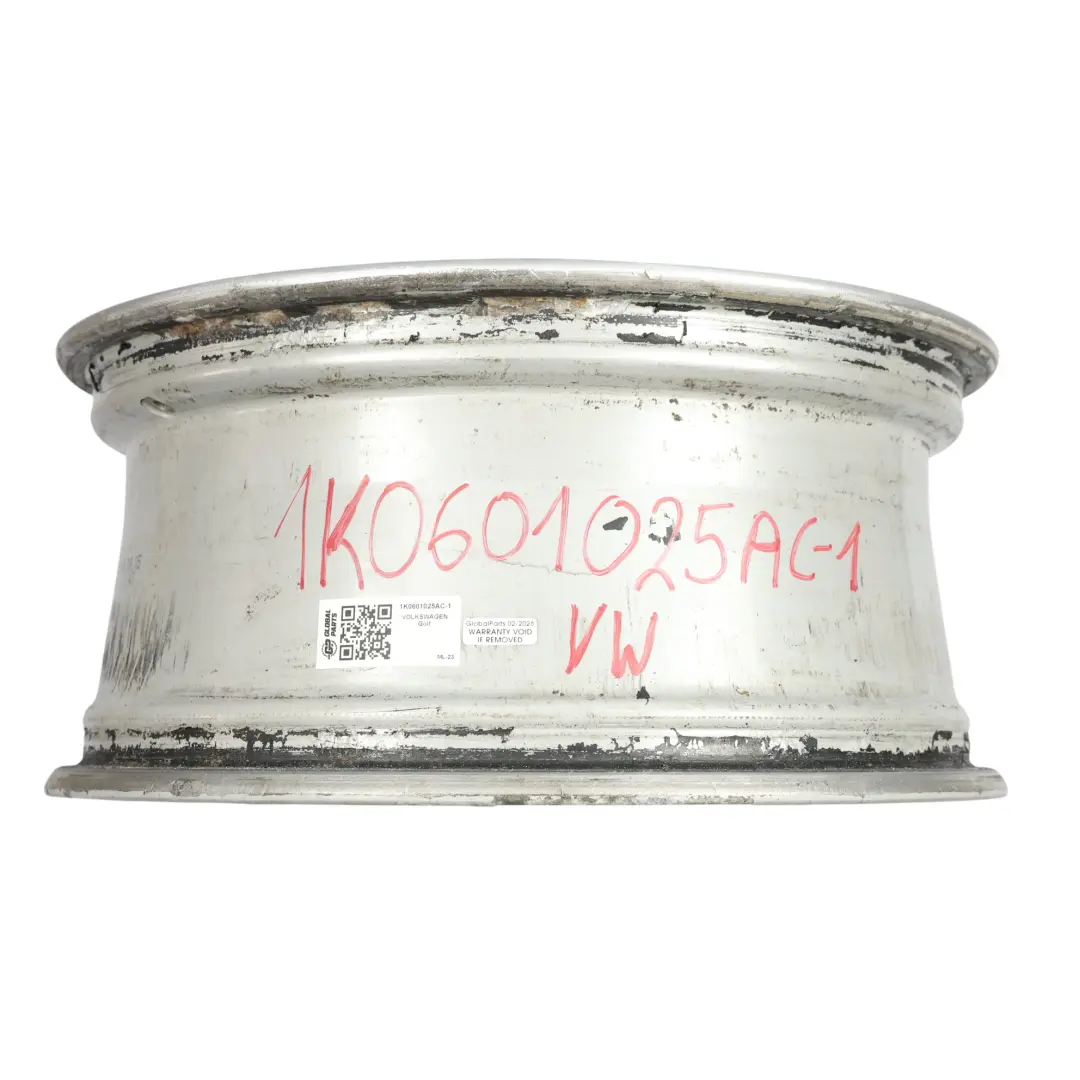 Mk5 GTI Srebrna Felga Aluminiowa 17" ET:51 7.5J do Volkswagen Golf o numerze 1K0601025AC Volkswagen Golf Mk5 GTI Srebrna Felga Aluminiowa 17" ET:51 7.5J - SKU 1K0601025AC-1 - Numer Części 1K0601025AC
