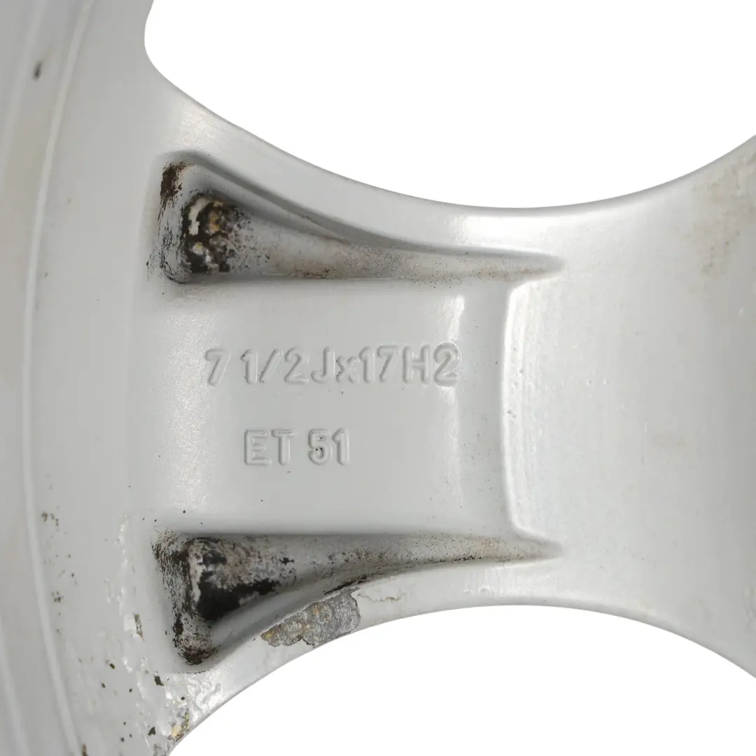 VW Volkswagen Golf Mk5 GTI Silver Wheel Alloy Rim 17" ET:51 7.5J - SKU 1K0601025AC-1 - Part number 1K0601025AC