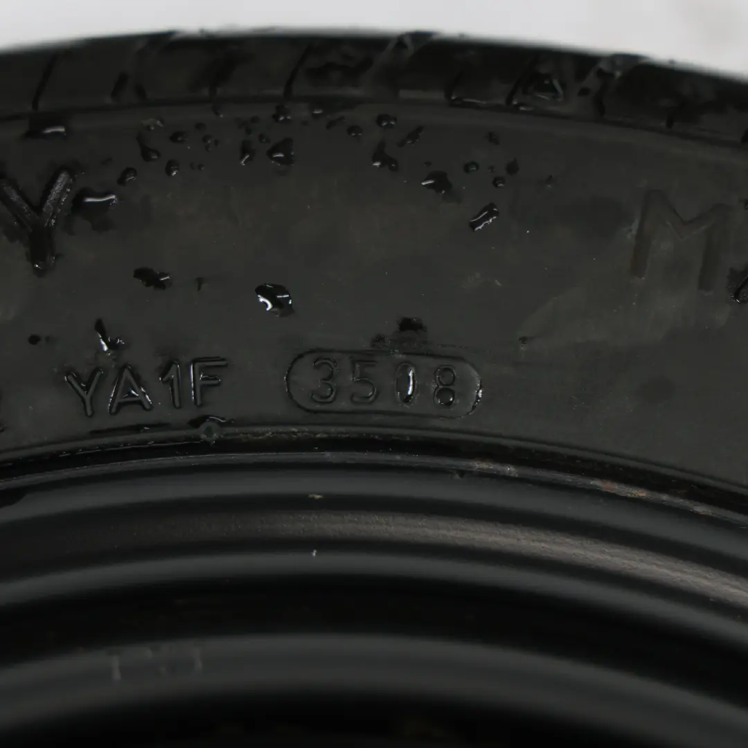 Mk6 Rueda Repuesto Compacta Acero R16 3,5J Kumho 125/70 para VW Golf con número de pieza 1K0601027S VW Golf Mk6 Rueda Repuesto Compacta Acero R16 3,5J Kumho 125/70 - SKU 1K0601027S-1 - Número de pieza 1K0601027S