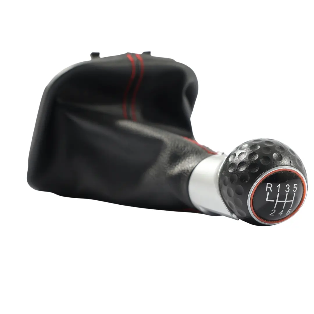 Mk5 Gear Selector Stick Shifter Knob 6 Speed Manual to Volkswagen Golf with Part number 1K0711113CG Volkswagen Golf Mk5 Gear Selector Stick Shifter Knob 6 Speed Manual - SKU 1K0711113CG - Part number 1K0711113CG