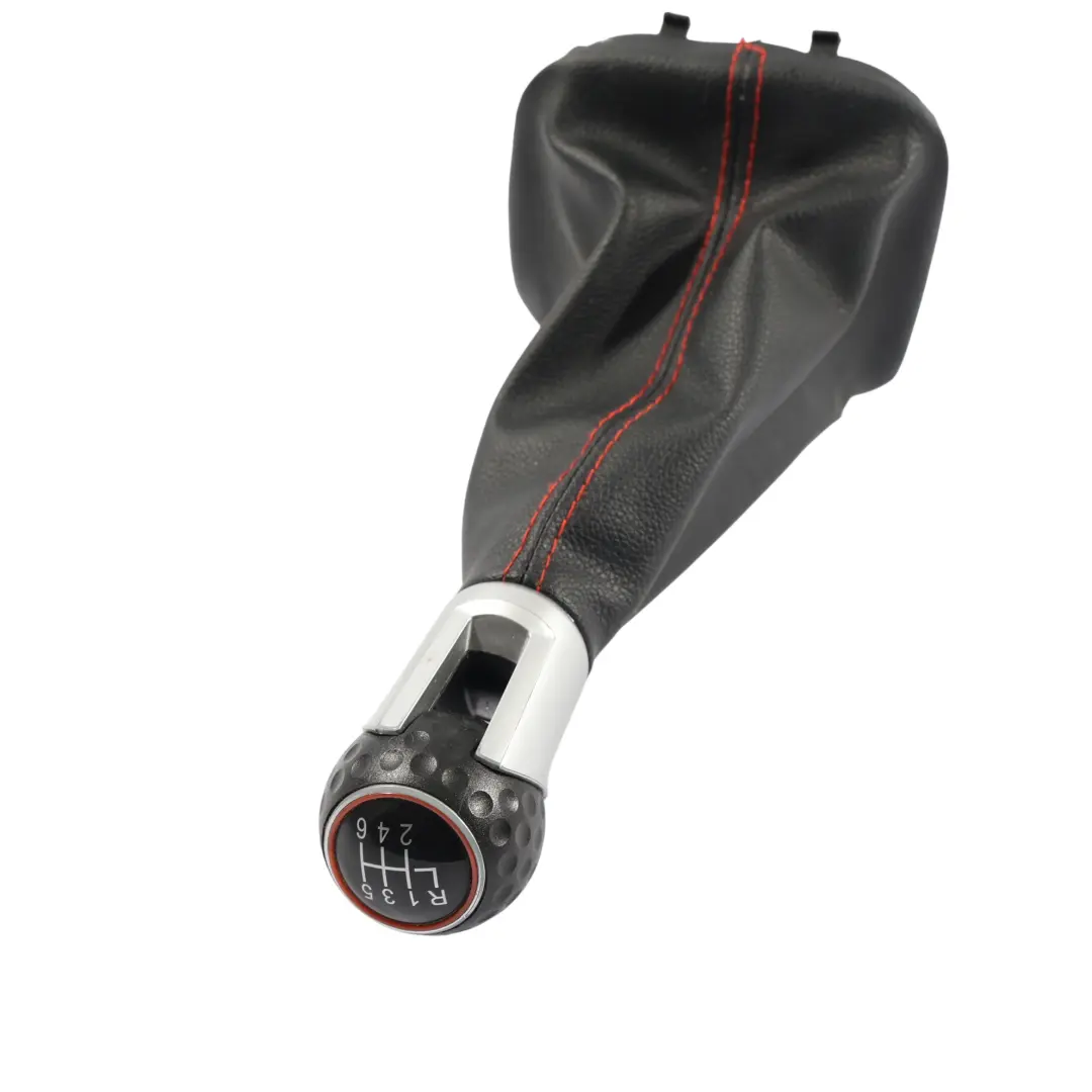 Mk5 Gear Selector Stick Shifter Knob 6 Speed Manual to Volkswagen Golf with Part number 1K0711113CG Volkswagen Golf Mk5 Gear Selector Stick Shifter Knob 6 Speed Manual - SKU 1K0711113CG - Part number 1K0711113CG