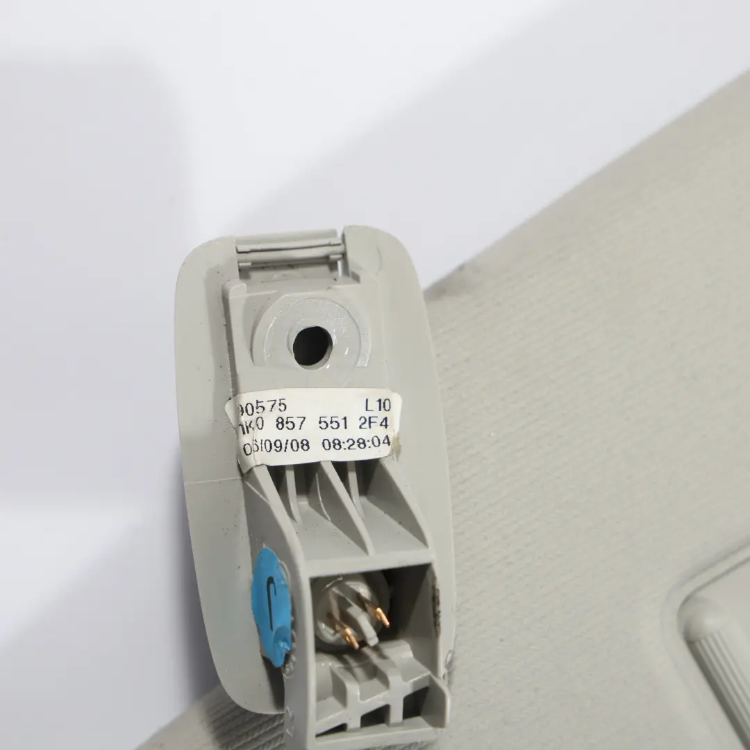 Pare Soleil Cache Rétroviseur Éclairé Gauche pour Volkswagen Passat CC à propos du numéro de pièce 1K0857551 Volkswagen Passat CC Pare Soleil Cache Rétroviseur Éclairé Gauche - SKU 1K0857551 - Numéro de pièce 1K0857551