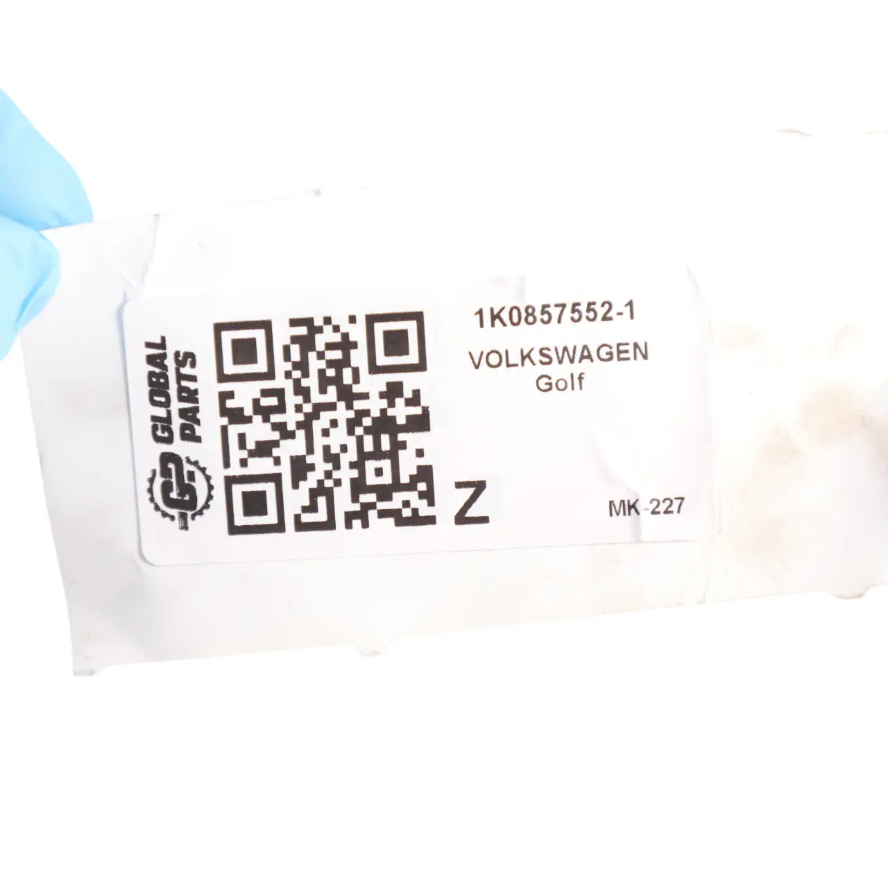 VW Volkswagen Golf Mk6 Specchio Parasole Aletta Destra 1K0857552