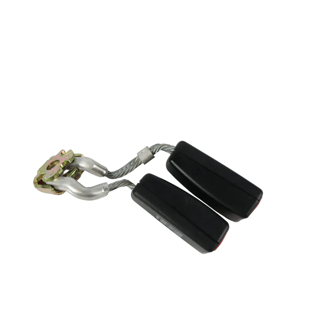 Mk5 Rear Bench Seat Belt Double Buckle Latch Centre Left N/S to VW Golf with Part number 1K0857739D VW Golf Mk5 Rear Bench Seat Belt Double Buckle Latch Centre Left N/S - SKU 1K0857739D - Part number 1K0857739D