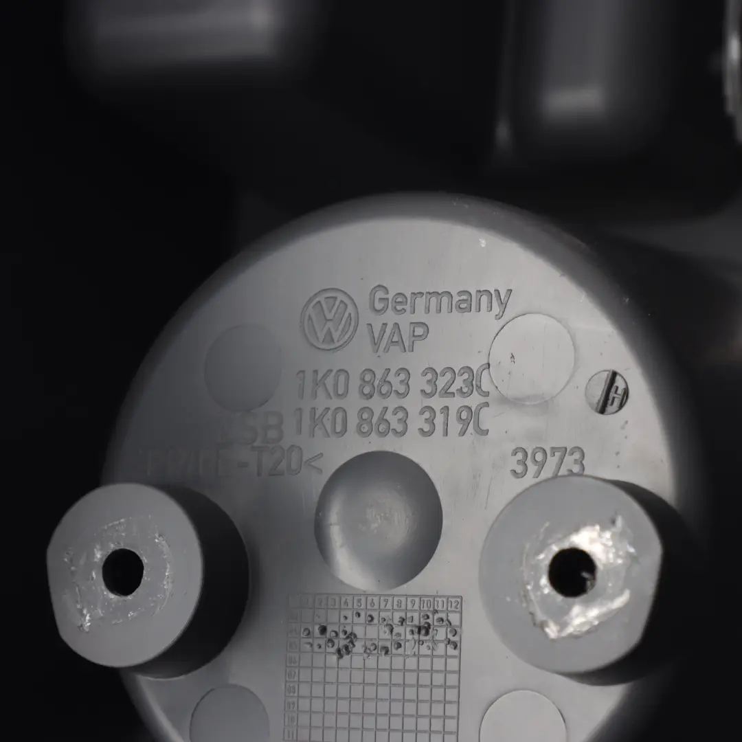 Volkswagen Golf MK5 Rear Centre Console Cup Holder Storage Black - SKU 1K0863323C - Part number 1K0863323C