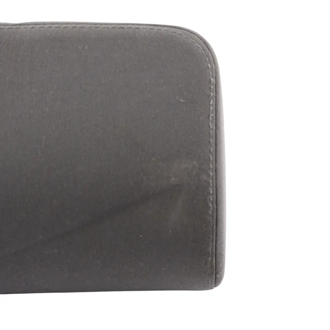 VW Golf 1k Headrest Cloth Anthracite Off-Black Rear Center Middle - SKU 1K0885902T - Part number 1K0885902T
