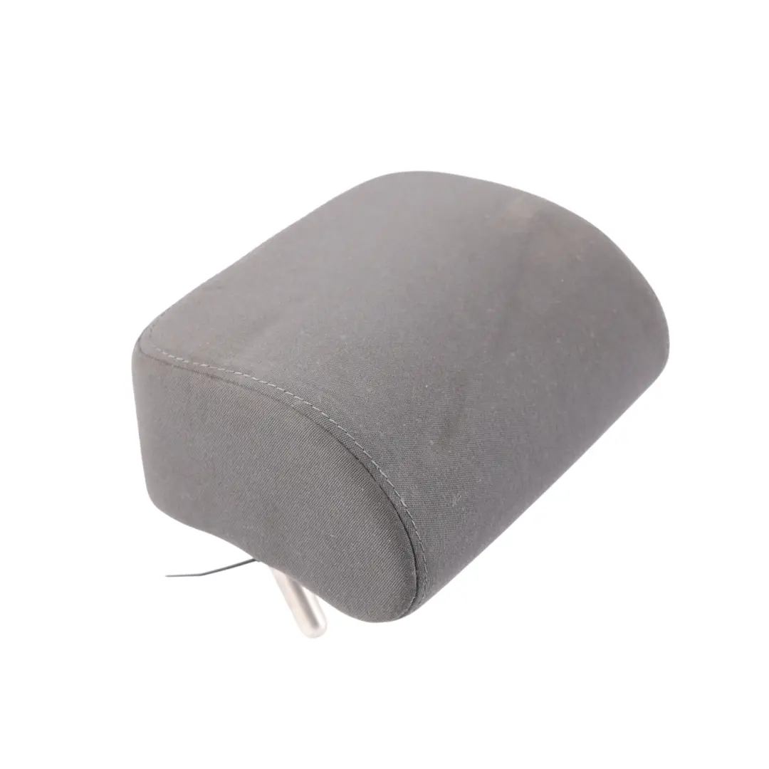 VW Golf 1k Headrest Cloth Anthracite Off-Black Rear Center Middle - SKU 1K0885902T - Part number 1K0885902T