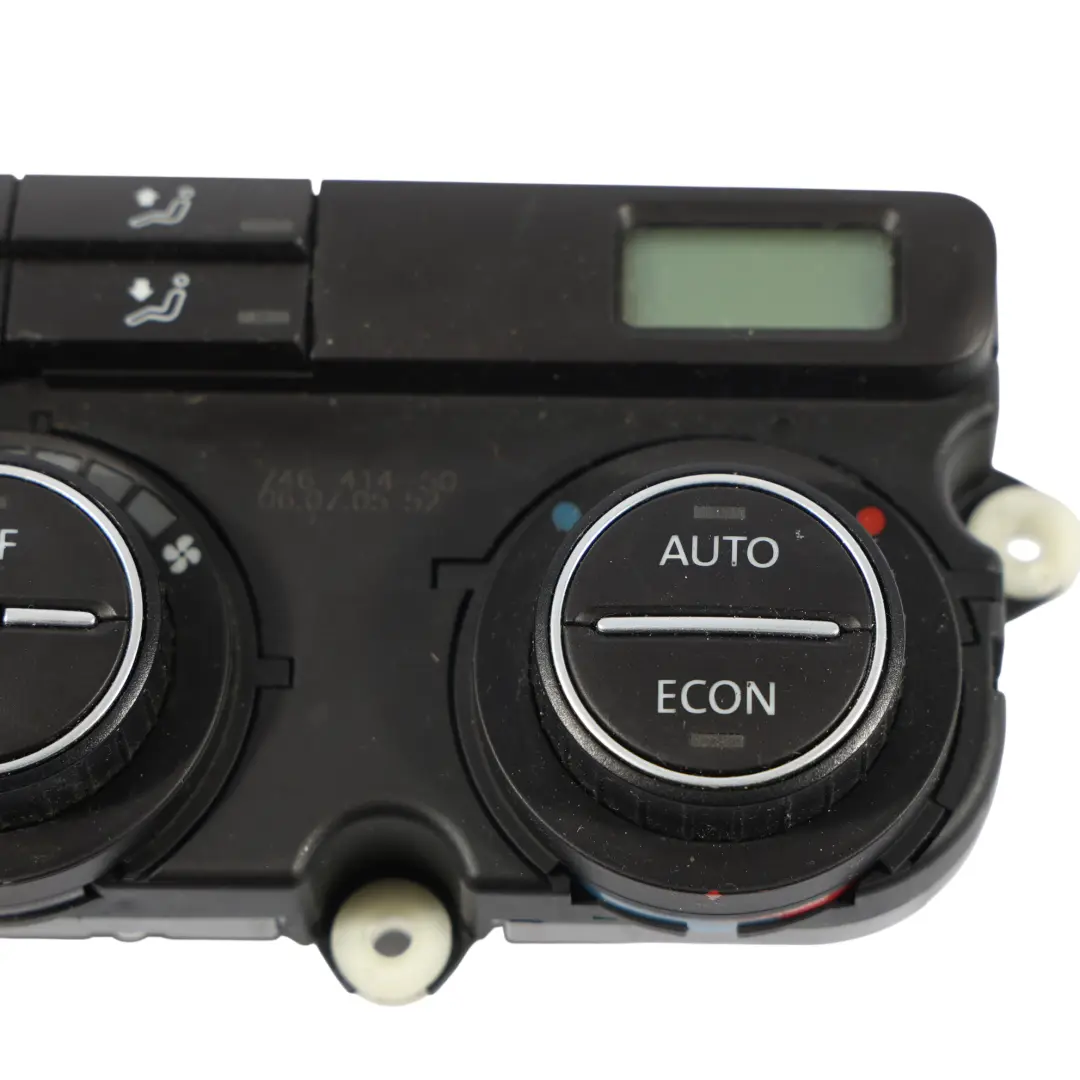 Mk5 A/C Panel Interruptores Aire Acondicionado para VW Volkswagen Golf con número de pieza 1K0907044BM VW Volkswagen Golf Mk5 A/C Panel Interruptores Aire Acondicionado - SKU 1K0907044BM-1 - Número de pieza 1K0907044BM