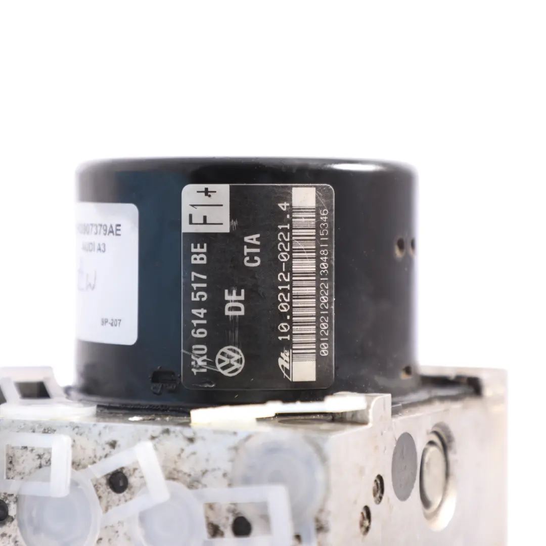 Audi A3 8P ABS Pump Braking Control Unit Module 1K0614517BE - SKU 1K0907379AE - Part number 1K0907379AE