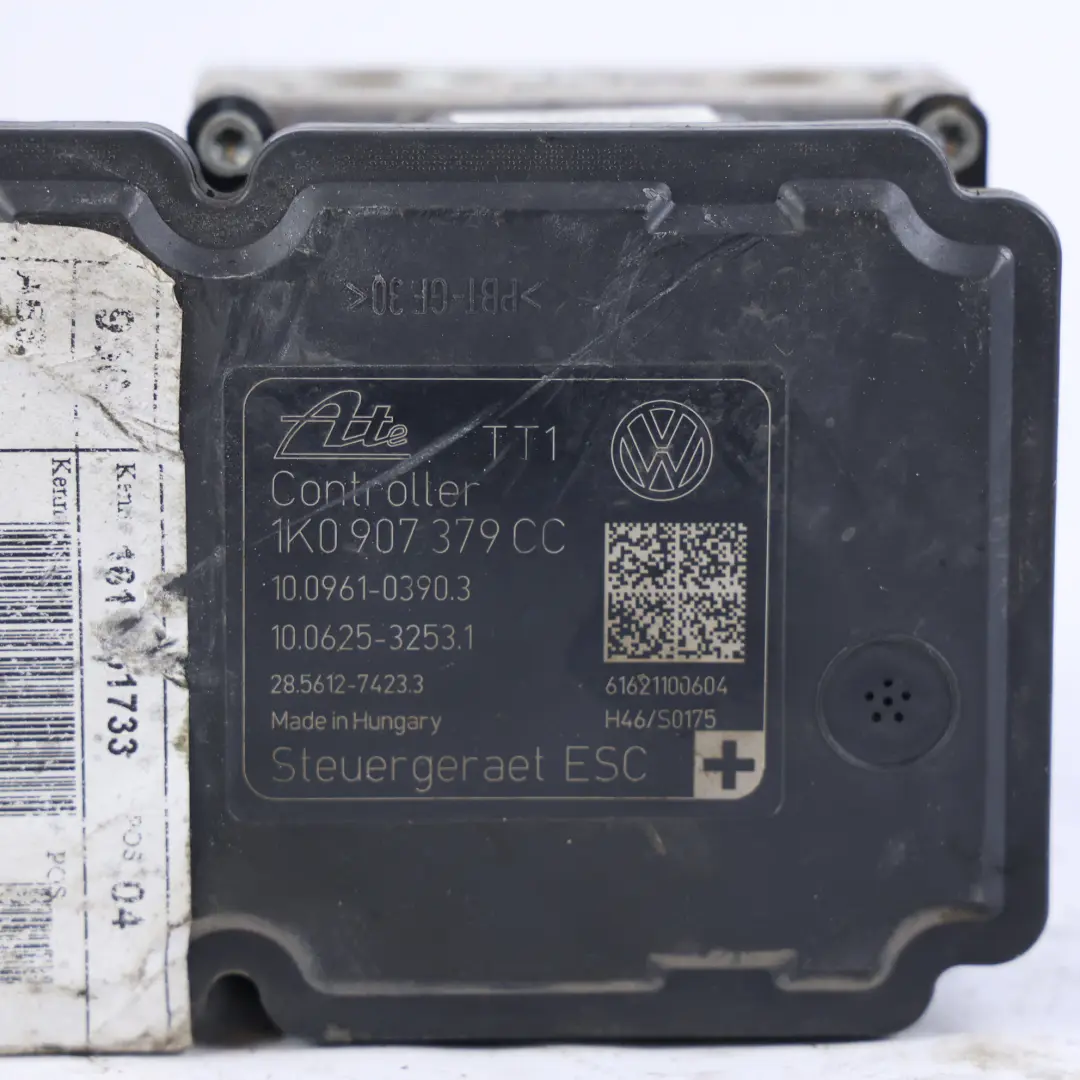 Mk3 ABS Pump Braking Control Unit Module to Volkswagen Scirocco with Part number 1K0907379CC Volkswagen Scirocco Mk3 ABS Pump Braking Control Unit Module - SKU 1K0907379CC - Part number 1K0907379CC