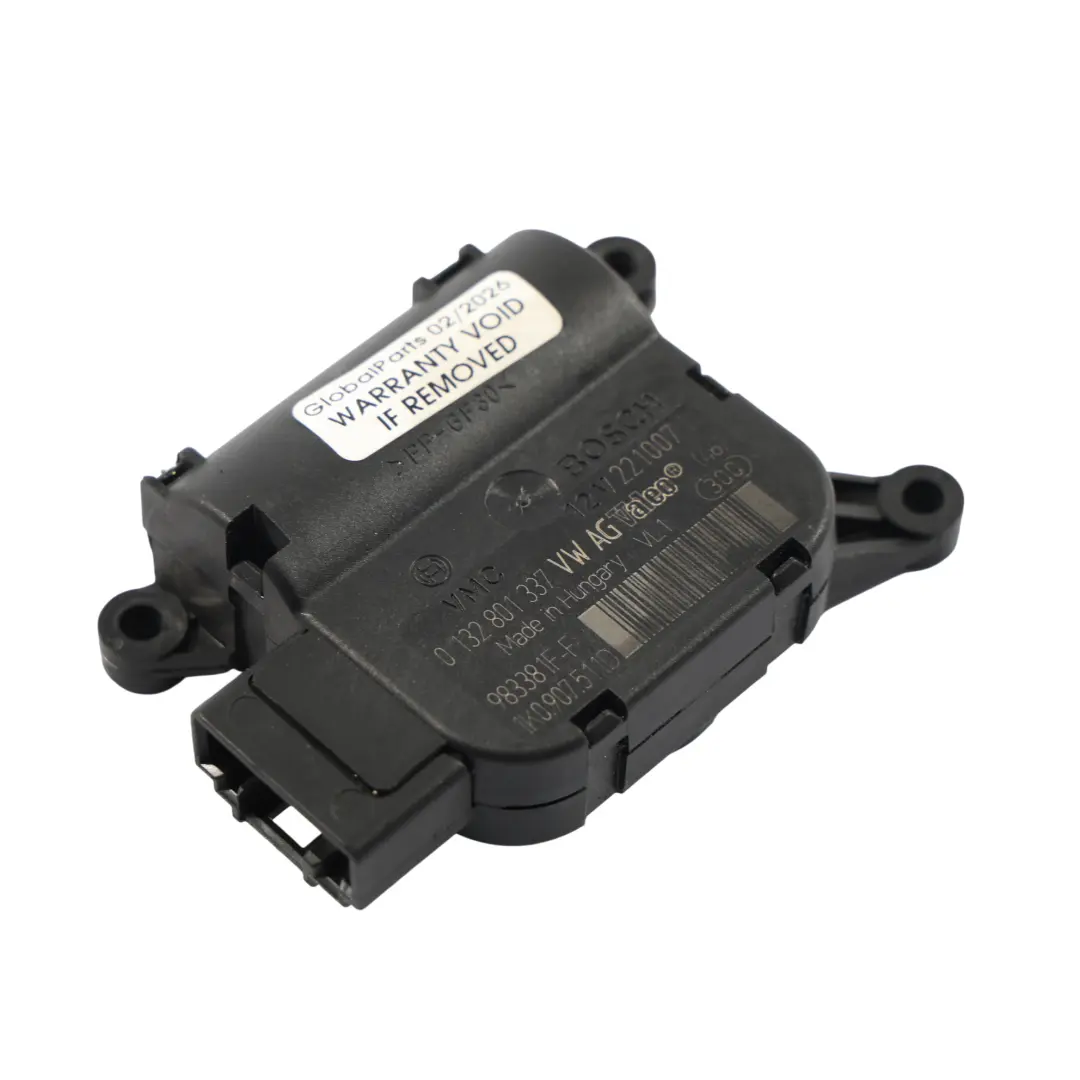 Audi A3 8P TT 8J Heater Flap Positioning Motor Actuator - SKU 1K0907511D - Part number 1K0907511D