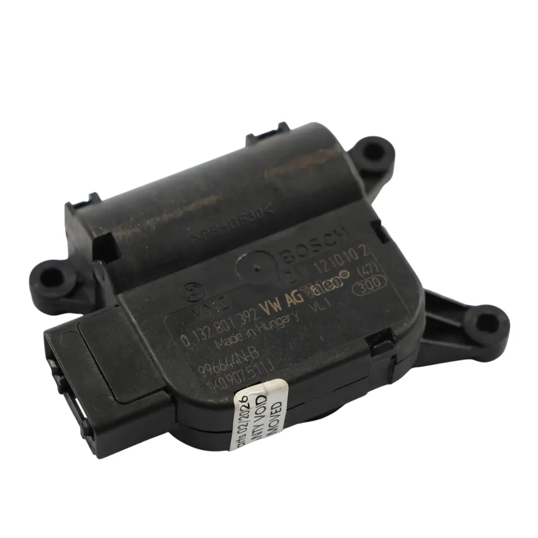 MK3 Actuador Aleta Ventilación Calefactor para Skoda Yeti 5L VW Scirocco con número de pieza 1K0907511J Skoda Yeti 5L VW Scirocco MK3 Actuador Aleta Ventilación Calefactor - SKU 1K0907511J - Número de pieza 1K0907511J