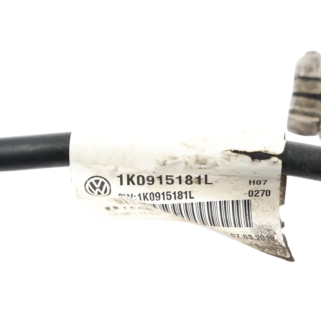 Mk3 Battery Wiring Wire Negative Cable to Audi Q3 8U Q3 S3 VW Scirocco with Part number 1K0915181L Audi Q3 8U Q3 S3 VW Scirocco Mk3 Battery Wiring Wire Negative Cable - SKU 1K0915181L - Part number 1K0915181L