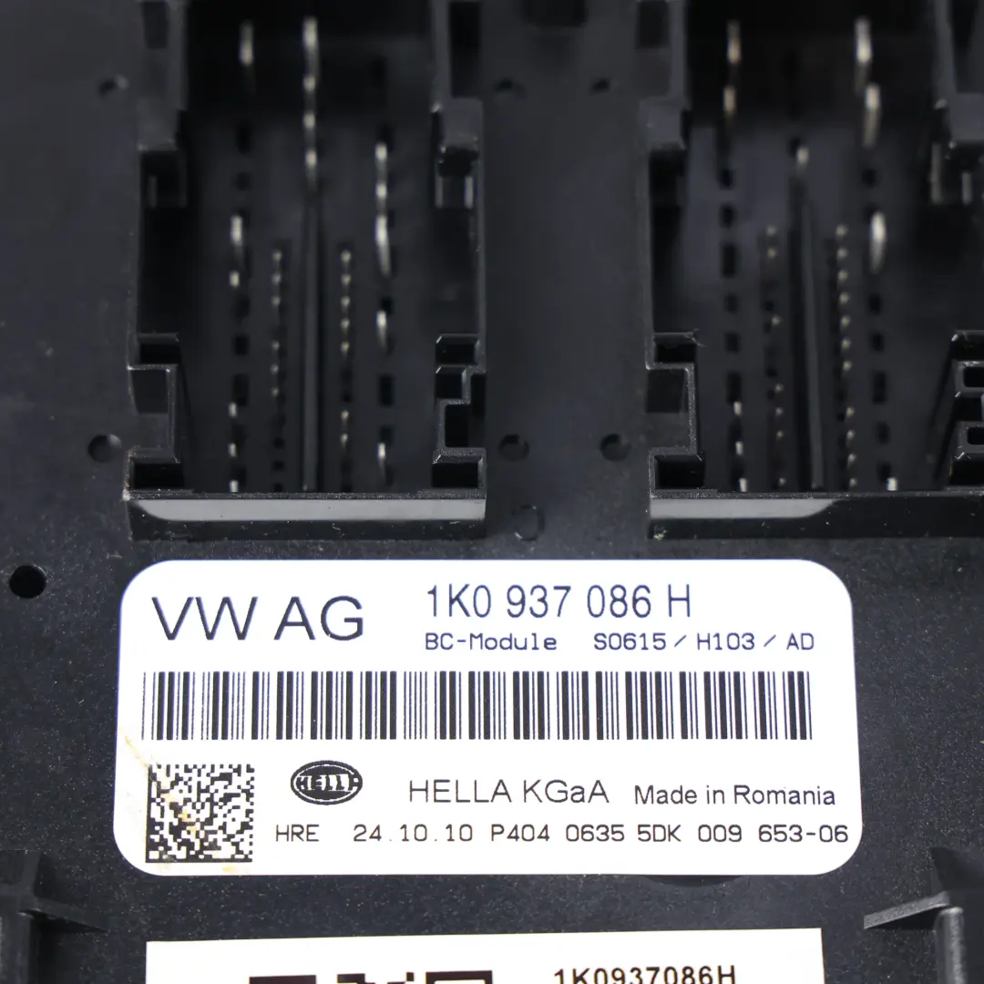 Skoda Yeti 5L Body Control Control Convenience Unit BCM ECU - SKU 1K0937086H - Part number 1K0937086H