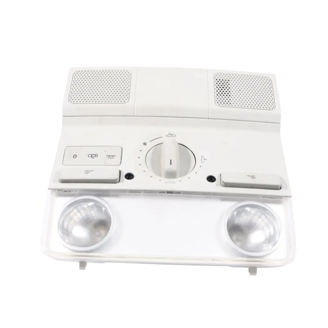 VW Golf Mk5 Jetta Mk5 Panel Control Luces Interiores Techo Gris - SKU 1K0947105S - Número de pieza 1K0947105S