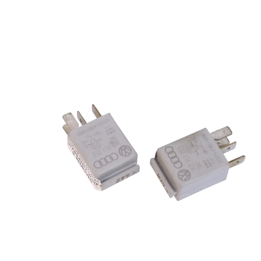 VW Volkswagen Audi Relais De Siège 449 12V 30A, Module 4 Broches X2 - SKU 1K0951253-2 - Numéro de pièce 1K0951253