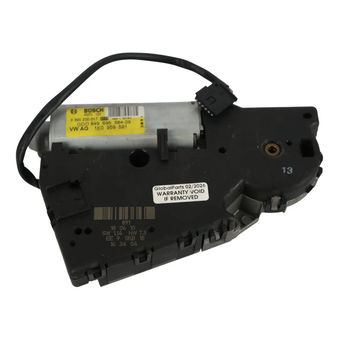 Volkswagen GOLF MK6 Passat Seat Leon Techo Corredizo Motor - SKU 1K0959591 - Número de pieza 1K0959591