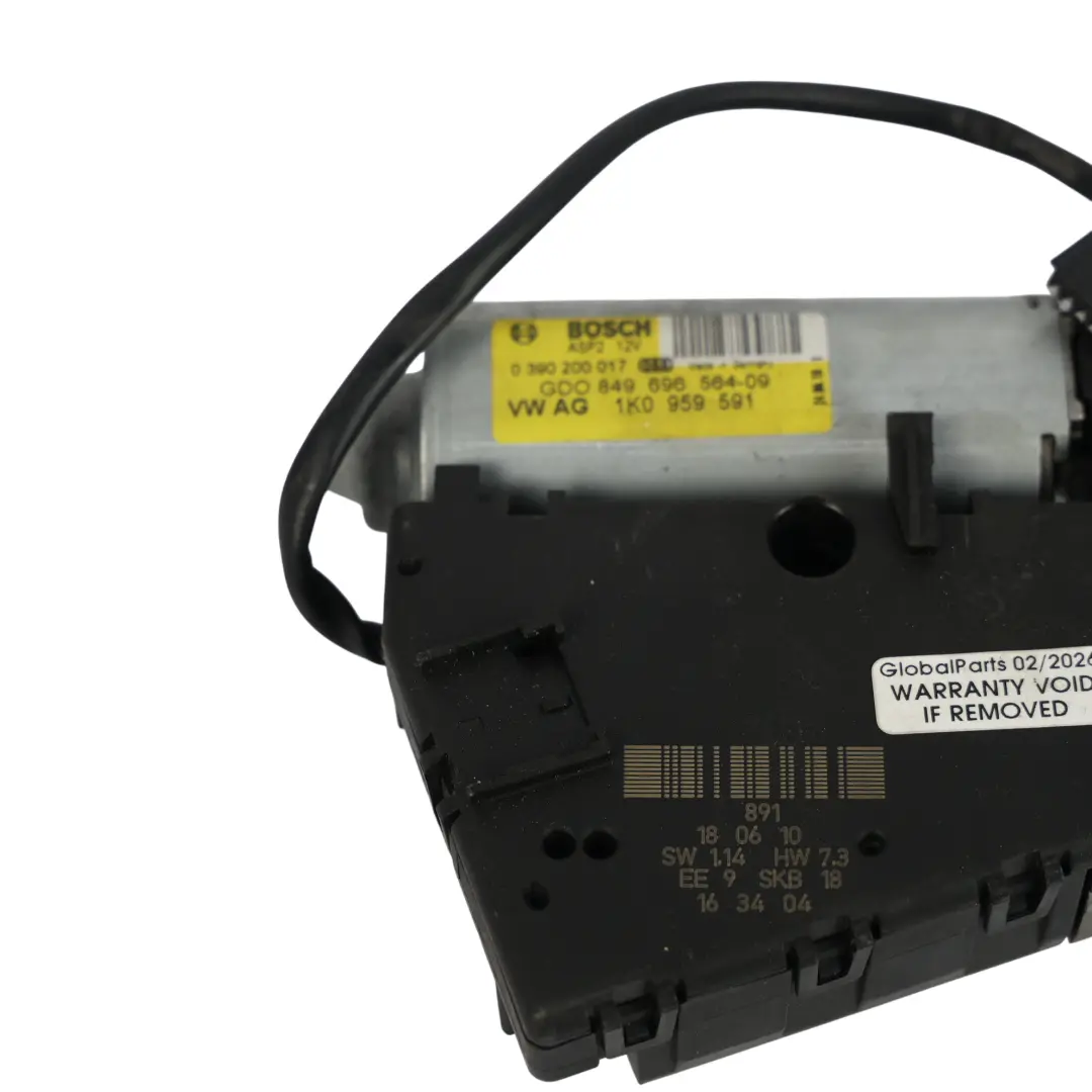 MK6 Passat Seat Leon Sunroof Sliding Motor to Volkswagen GOLF with Part number 1K0959591 Volkswagen GOLF MK6 Passat Seat Leon Sunroof Sliding Motor - SKU 1K0959591 - Part number 1K0959591