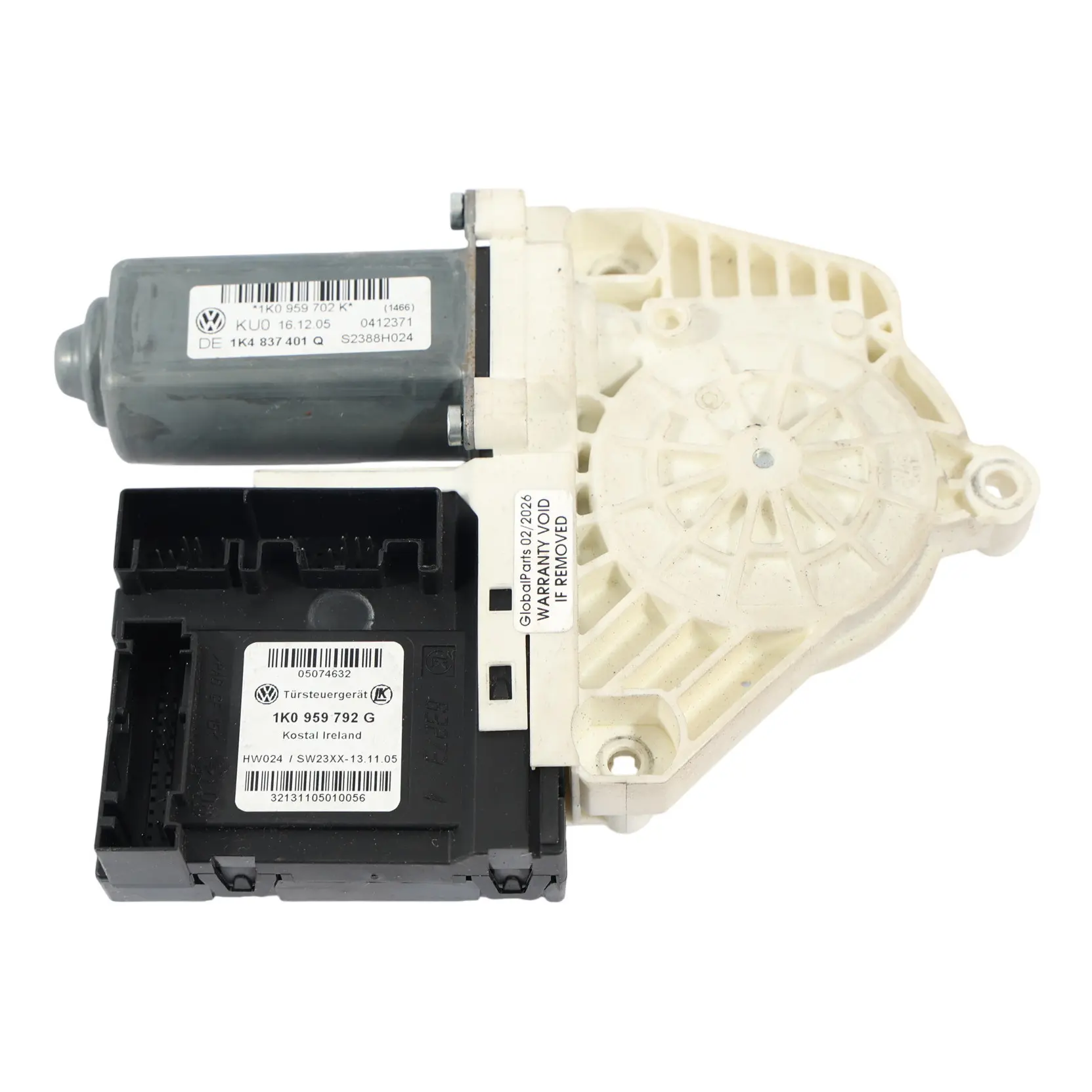 Volkswagen Golf 1K Mk5 Fenster Heber Regulator Motor Links 1K0959702K