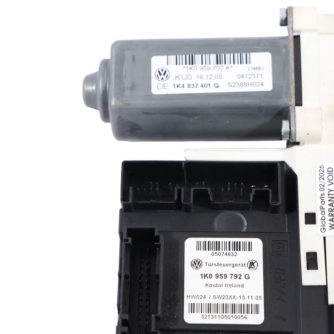 Mk5 Motor Regolatore Alzacristalli Anteriori Sinistro per Volkswagen Golf con numero di parte 1K0959702K Volkswagen Golf Mk5 Motor Regolatore Alzacristalli Anteriori Sinistro - SKU 1K0959702K-1 - Numero di parte 1K0959702K