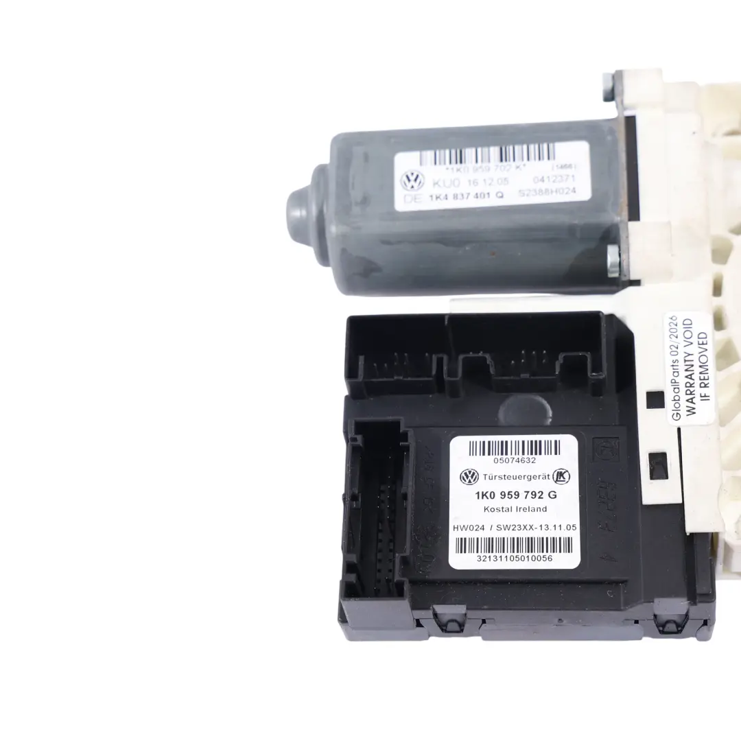 Mk5 Motor Regolatore Alzacristalli Anteriori Sinistro per Volkswagen Golf con numero di parte 1K0959702K Volkswagen Golf Mk5 Motor Regolatore Alzacristalli Anteriori Sinistro - SKU 1K0959702K-1 - Numero di parte 1K0959702K