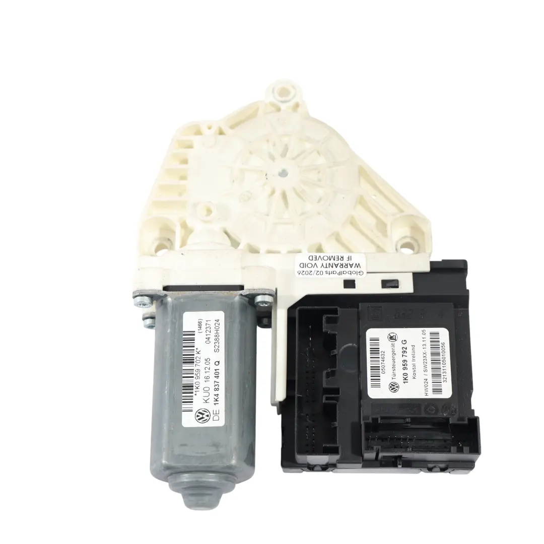 1K Mk5 Fenster Heber Regulator Motor Links für Volkswagen Golf mit Teilenummer 1K0959702K Volkswagen Golf 1K Mk5 Fenster Heber Regulator Motor Links - SKU 1K0959702K-1 - Teilenummer 1K0959702K