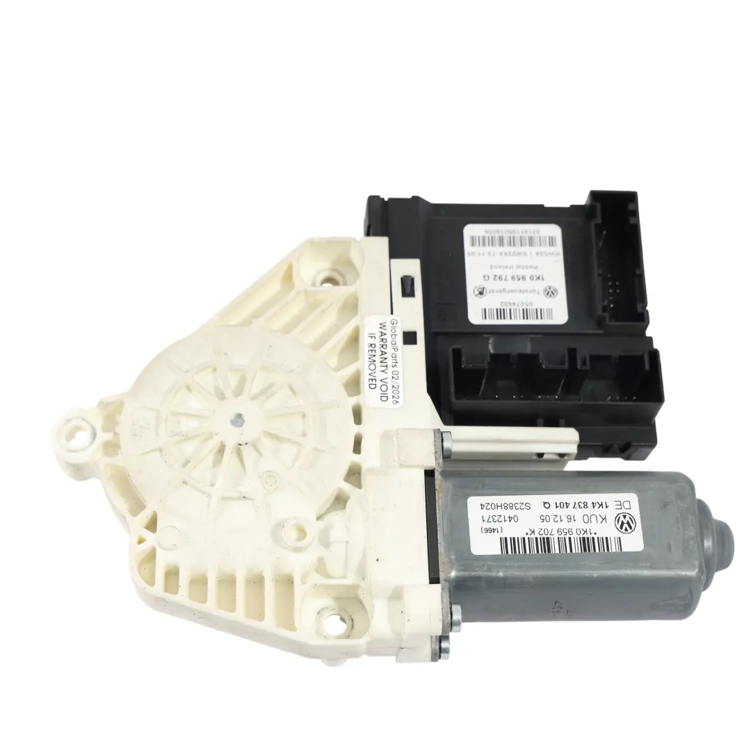 Mk5 Motor Regolatore Alzacristalli Anteriori Sinistro per Volkswagen Golf con numero di parte 1K0959702K Volkswagen Golf Mk5 Motor Regolatore Alzacristalli Anteriori Sinistro - SKU 1K0959702K-1 - Numero di parte 1K0959702K