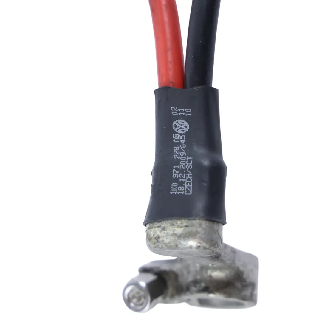 Mk6 Câble De Borne Positive Batterie pour Audi A3 8P VW Golf à propos du numéro de pièce 1K0971228AB Audi A3 8P VW Golf Mk6 Câble De Borne Positive Batterie - SKU 1K0971228AB - Numéro de pièce 1K0971228AB