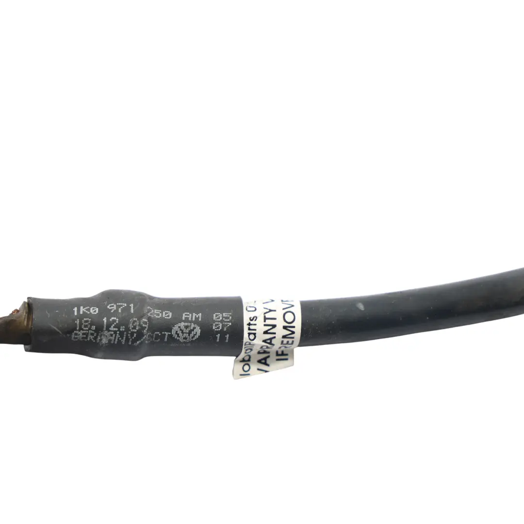 Mk3 Negative Battery Terminal Cable Wiring to Volkswagen VW Scirocco with Part number 1K0971250AM Volkswagen VW Scirocco Mk3 Negative Battery Terminal Cable Wiring - SKU 1K0971250AM - Part number 1K0971250AM