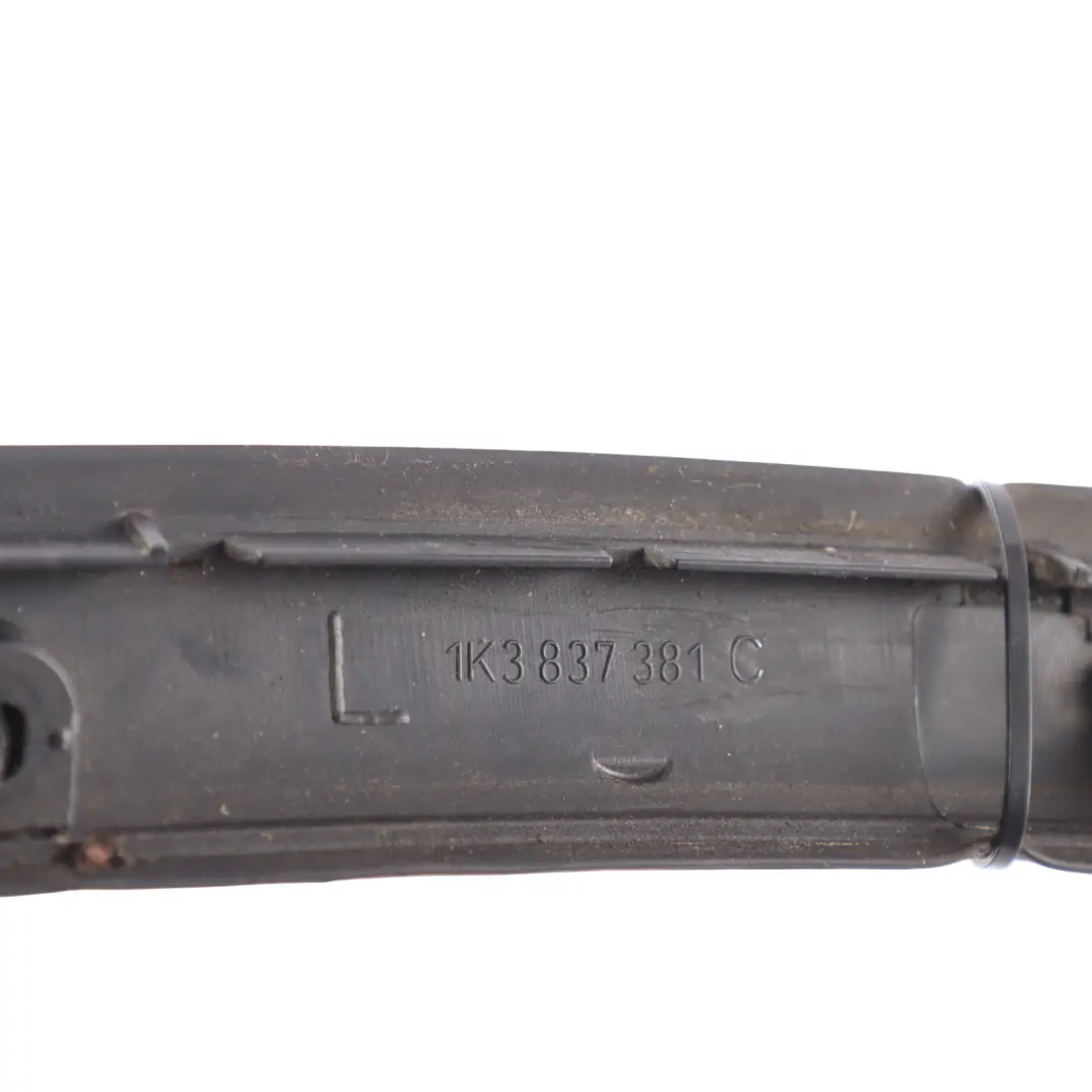 Mk5 3D Door End Seal Gasket Front Left N/S to VW Volkswagen Golf with Part number 1K3837381C VW Volkswagen Golf Mk5 3D Door End Seal Gasket Front Left N/S - SKU 1K3837381C - Part number 1K3837381C