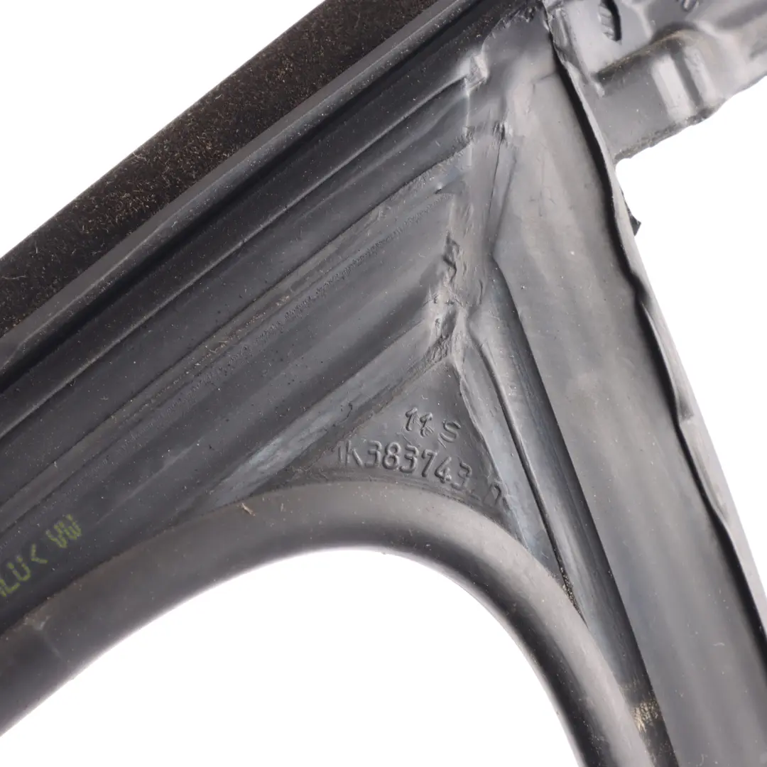 Volkswagen VW Golf Mk5 Front Door Window Gasket Seal Right O/S 3-Door - SKU 1K3837432D - Part number 1K3837432D