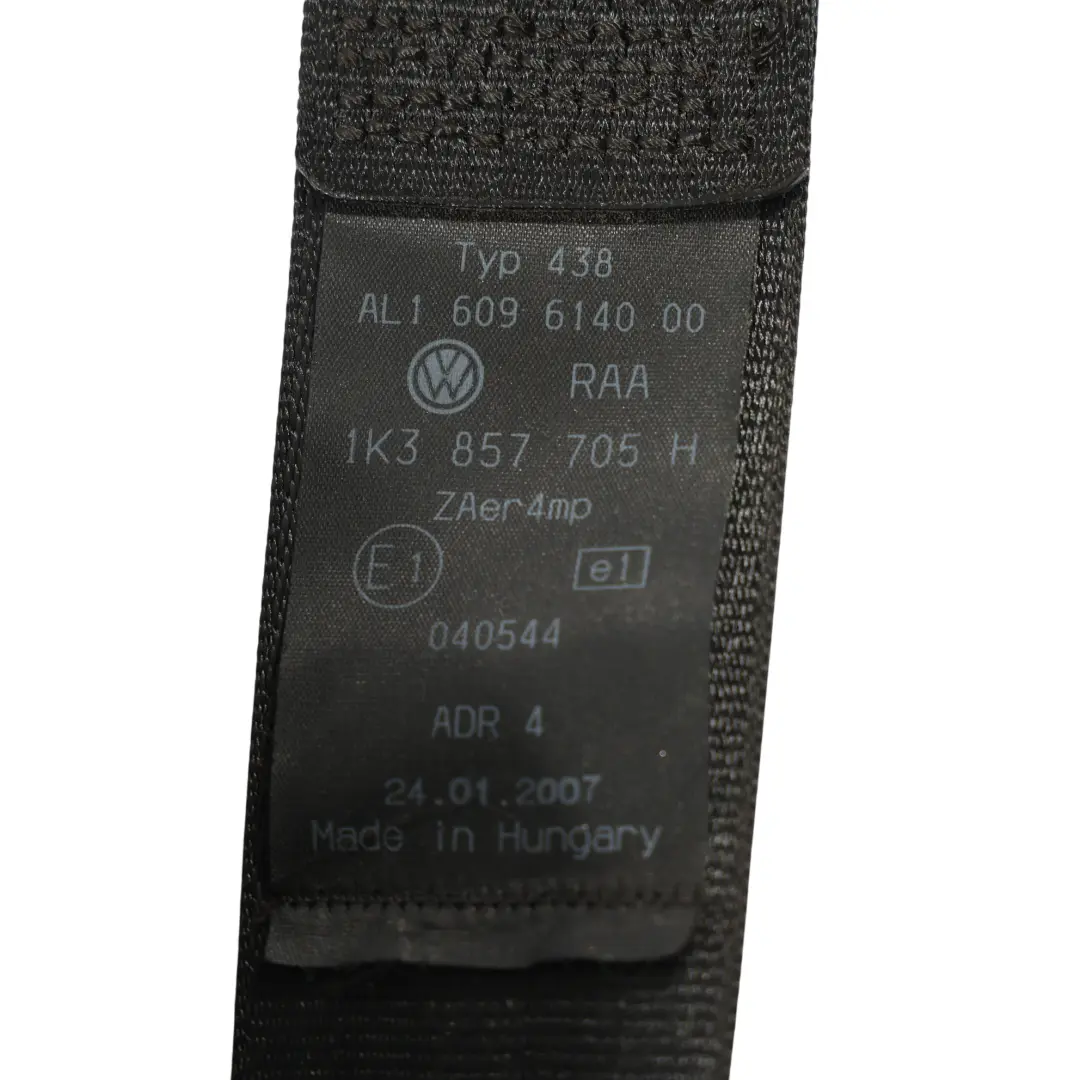 Mk5 V Interior Seat Belt Seatbelt Front Left N/S to VW Volkswagen Golf with Part number 1K3857705H VW Volkswagen Golf Mk5 V Interior Seat Belt Seatbelt Front Left N/S - SKU RHD-1K3857705H - Part number 1K3857705H
