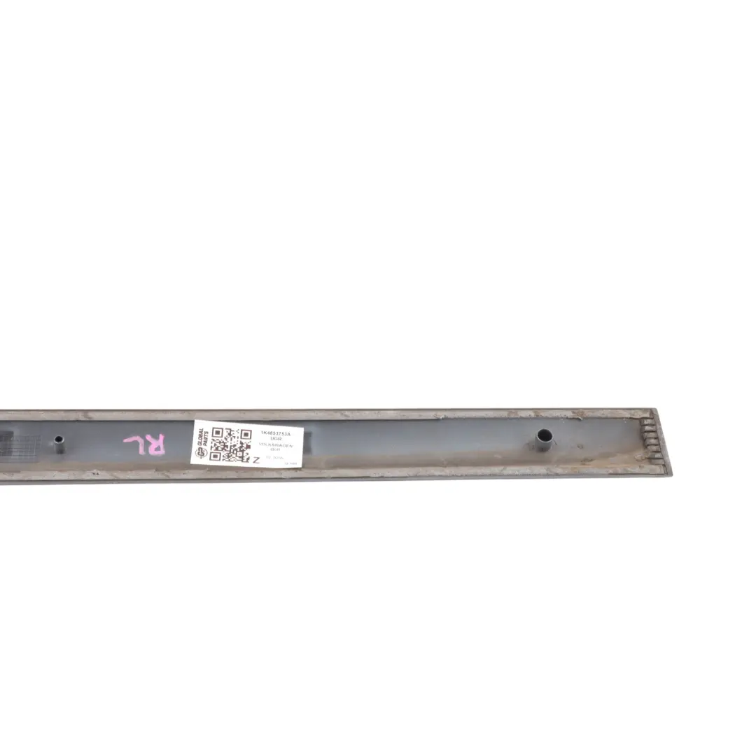 Volkswagen VW Golf Mk5 Rear Door Strip Left N/S United Grey - A7T - SKU 1K4853753A-UGR - Part number 1K4853753A
