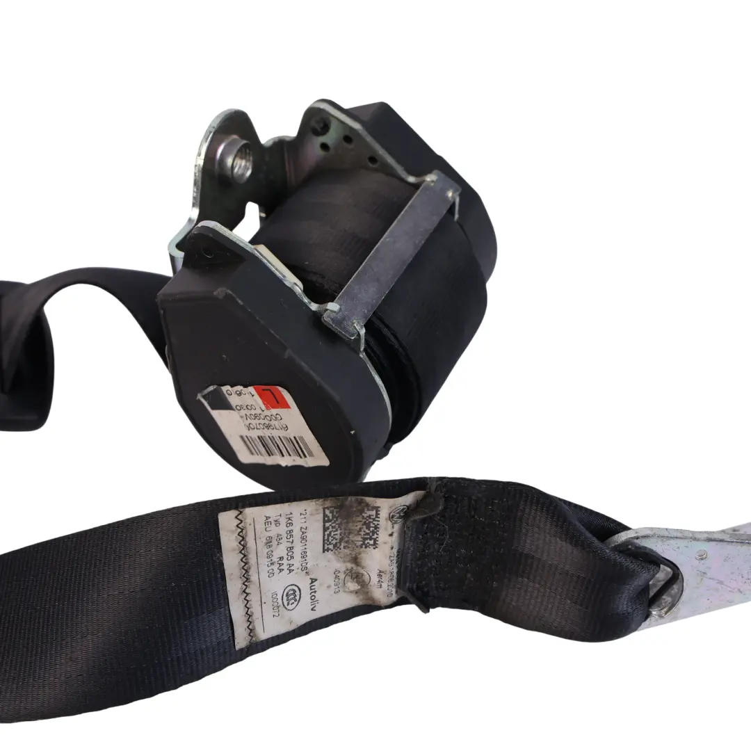 Mk6 Ceinture Sécurité Arrière Gauche Arrière Gauche pour Volkswagen Golf à propos du numéro de pièce 1K6857805AA Volkswagen Golf Mk6 Ceinture Sécurité Arrière Gauche Arrière Gauche - SKU 1K6857805AA - Numéro de pièce 1K6857805AA