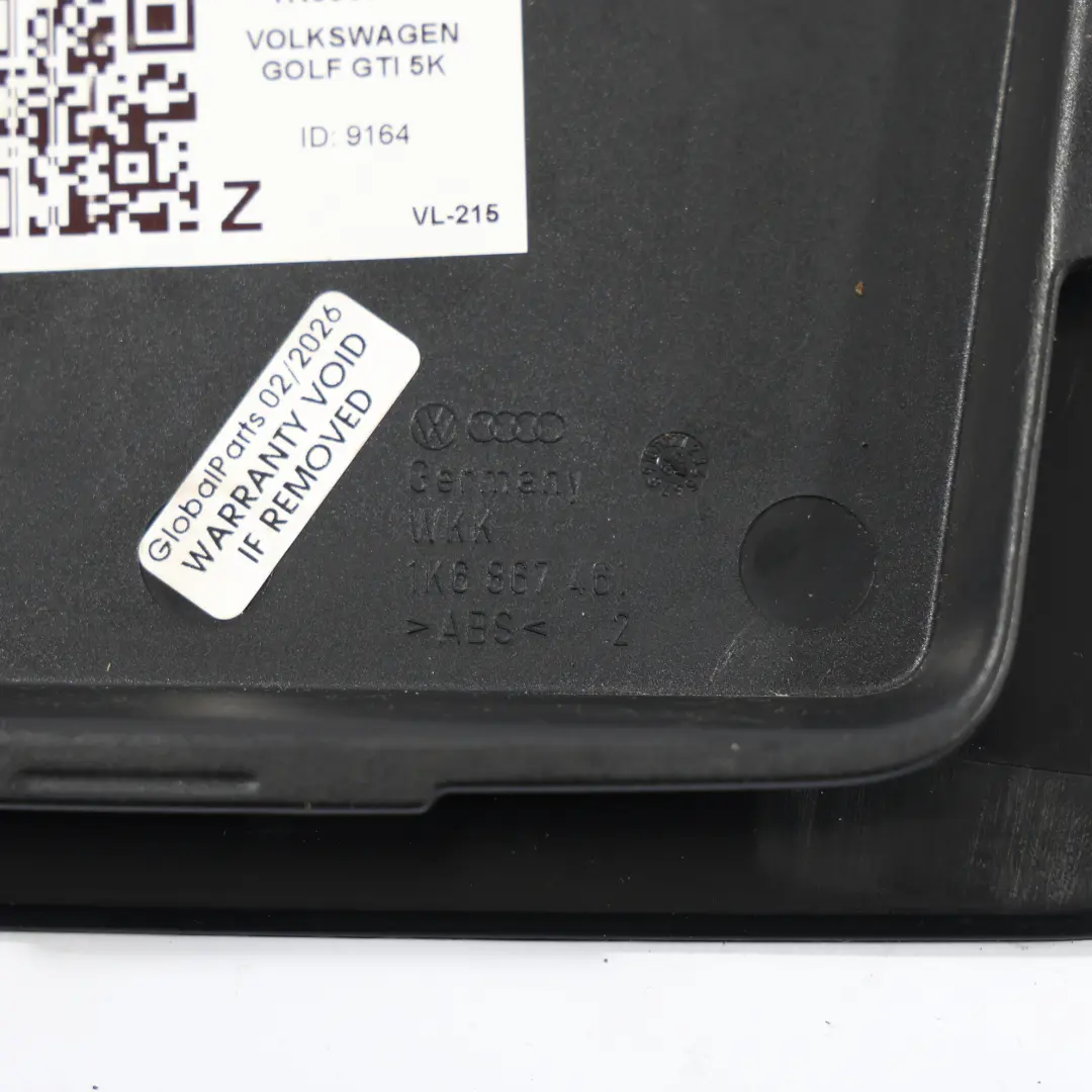 Mk6 5K Panneau De Recouvrement Du Coffre À Bagages pour Volkswagen Golf à propos du numéro de pièce 1K6867461 Volkswagen Golf Mk6 5K Panneau De Recouvrement Du Coffre À Bagages - SKU 1K6867461 - Numéro de pièce 1K6867461