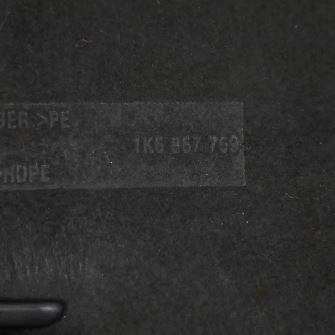 Volkswagen Golf 5 Copertura del pannello di rivestimento bagagliaio - SKU 1K6867769E - Numero di parte 1K6867769E