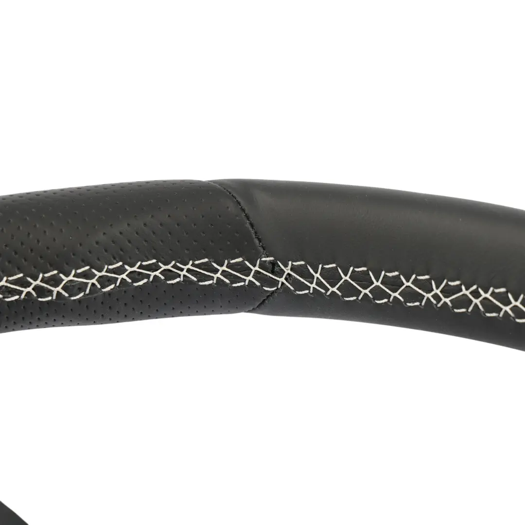 Volkswagen Scirocco Volante NUOVO Pelle Nera Fondo Piatto - SKU 1K8419091AG-1 - Numero di parte 1K8419091AG