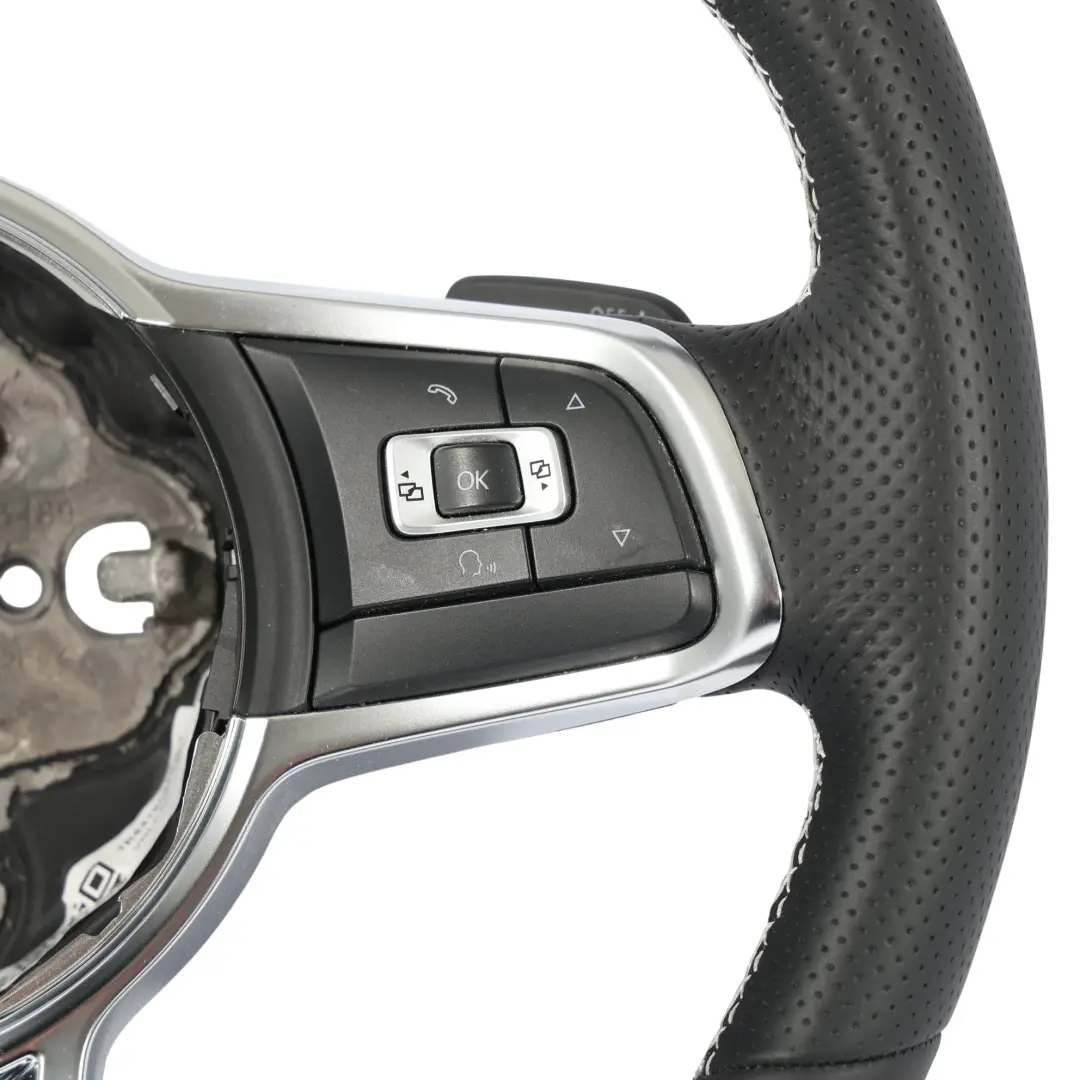 Volkswagen Scirocco Volante Negro Cuero Fondo Plano Nuevo - SKU 1K8419091AG-1 - Número de pieza 1K8419091AG