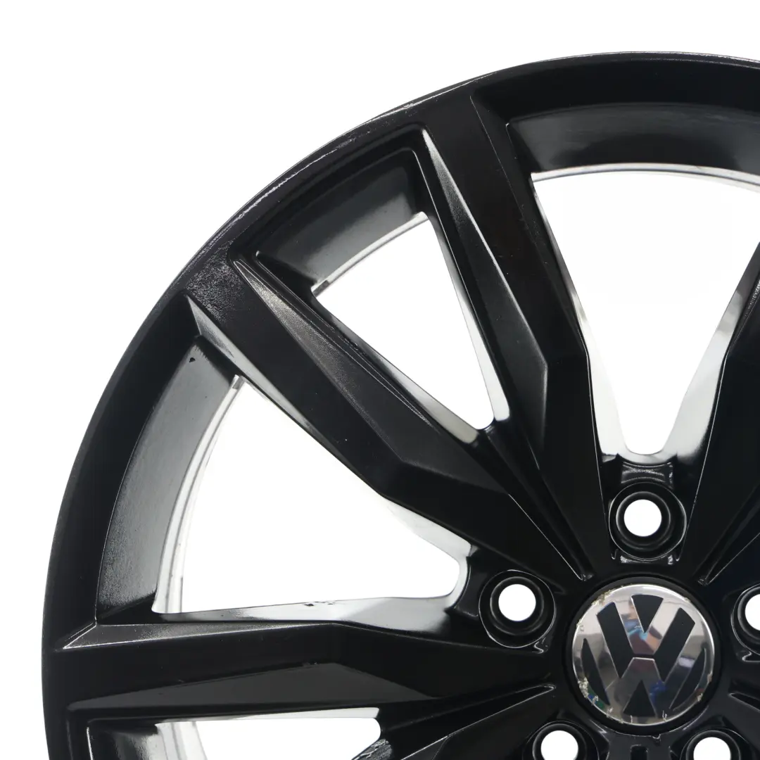 MK3 Schwarz Alu Felge 18" 8J ET:41 für Volkswagen Scirocco mit Teilenummer 1K8601025AN Volkswagen Scirocco MK3 Schwarz Alu Felge 18" 8J ET:41 - SKU 1K8601025AN-1 - Teilenummer 1K8601025AN