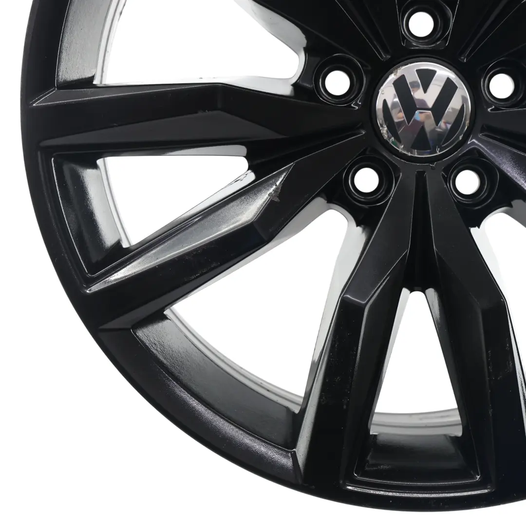 Volkswagen Scirocco MK3 Schwarz Alu Felge 18" 8J ET:41 - SKU 1K8601025AN-1 - Teilenummer 1K8601025AN
