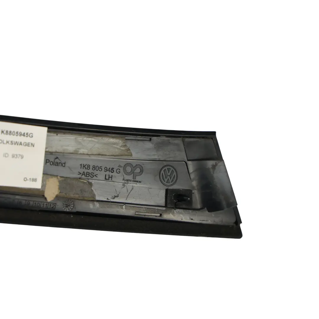 Volkswagen Scirocco MK3 Becquet Hayon Garniture Arrière Gauche - SKU 1K8805945G - Numéro de pièce 1K8805945G